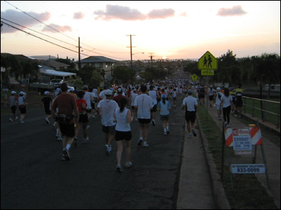 2006 Honolulu Marathon - 18th Ave