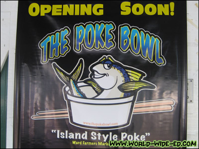 The Poke Bowl sign