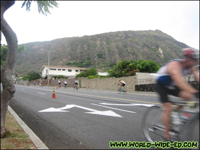 Heartbreak Hill in Hawaii Kai - generally speaking, the midway point for the bike ride [Photo Credit: wifey]