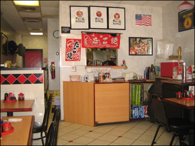 A view of the kitchen with President Scott Suzui hard at work