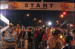 Honolulu Marathon start