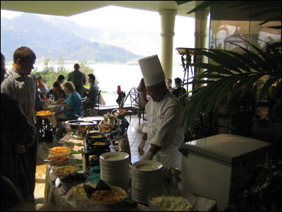 Chef's Omelette Station