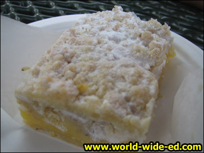 Lemon Bar from Polynesia Cafe