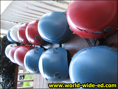 Ziplining Helmets