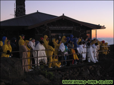 Front Row Seating at Haleakala Visitor Center