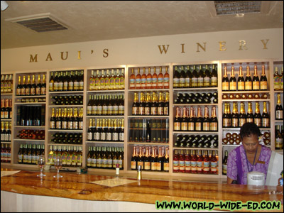 Wine Selection at Tedeschi Winery/Vineyard