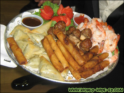 Pupu Platter from Freedom Hall and Gardens