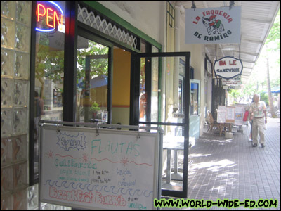 La Taqueria De Ramiro on Fort Street Mall, Downtown Honolulu