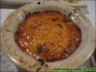 Baked Scallop Shell side dish