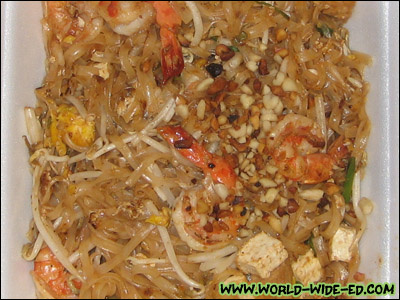 Shrimp Pad Thai ($8.25)