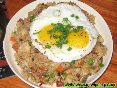 Fried Rice with Two Eggs - $8