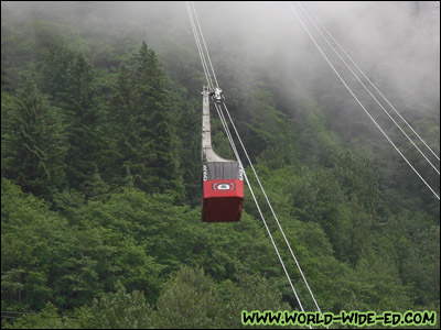 Mt. Roberts Tramway in Juneau [Photo Credit: Lee Kojima]