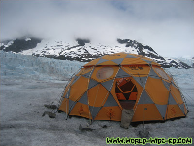 Tents where our guides stayed