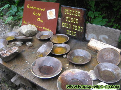 Gold panning equipment