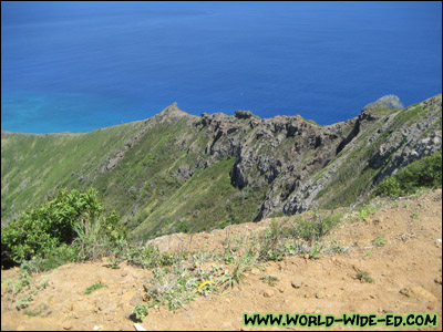 View from the top of Koko Head