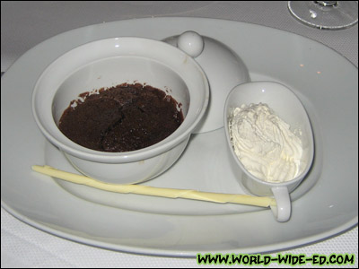 Warm Grand Marnier Chocolate Volcano Cake - The ultimate chocolate experience