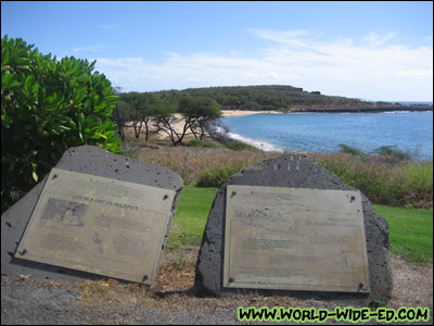 Overlooking Hulopo`e Bay