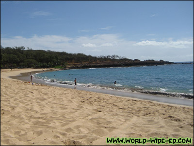 Hulopo`e Bay, Lana`i