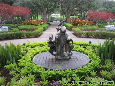 Statue at the Lodge at Koele