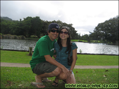 Using the Reflecting Pond as our backdrop