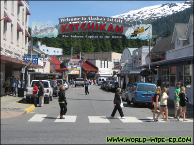 Ketchikan Welcome Sign