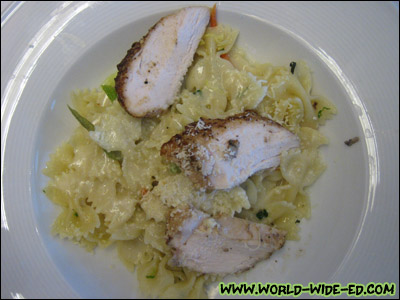 Chicken pasta dish