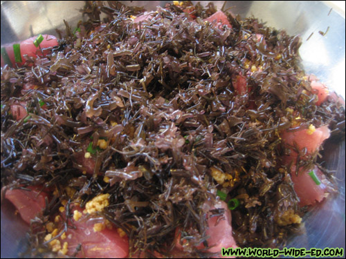Limu Kohu/Ogo (seaweed) added