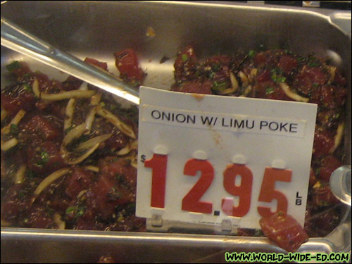 Onion Limu Poke ($12.95/pound)