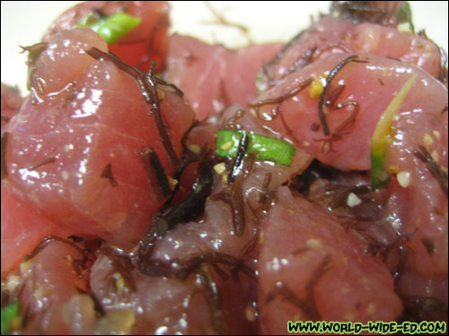 (Previously Frozen) Ahi Limu Poke ($7.99/lb)