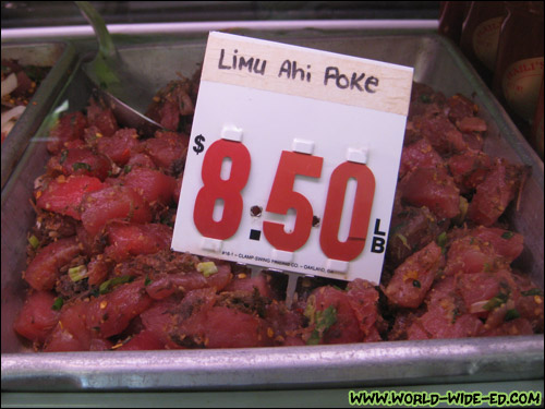 Limu Ahi Poke [Photo Credit: Arthur Betts]