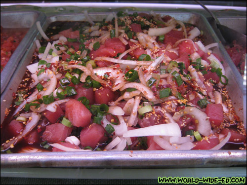 Ahi Shoyu Poke [Photo Credit: Arthur Betts]