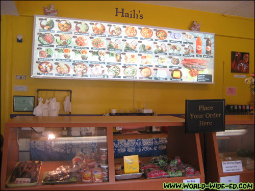 Haili's Menu