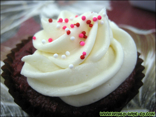 Red Velvet Cupcake from Divine Desserts (at Fresh Catch)