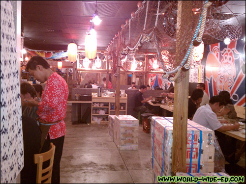 Izakaya Tairyo Interior