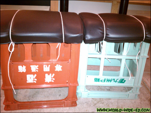 Unique seating at Izakaya Tairyo