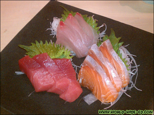 Sashimi from Izakaya Tairyo