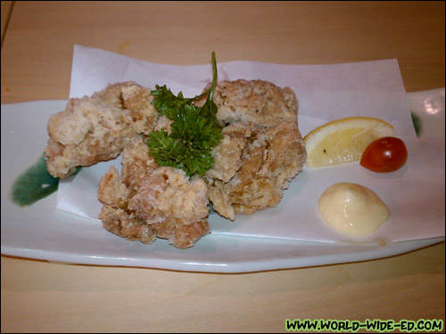 Japanese-Style Fried Chicken Thigh ($6.50)