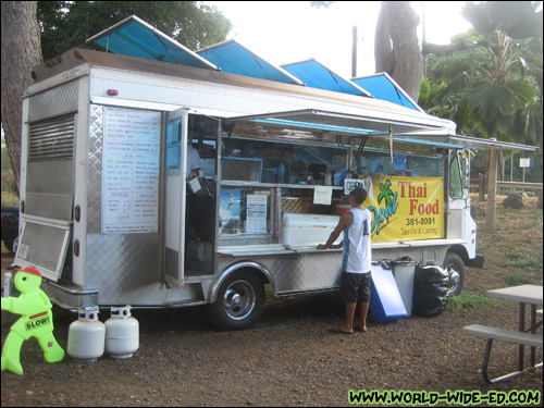 Opal Thai Food Wagon in Haleiwa