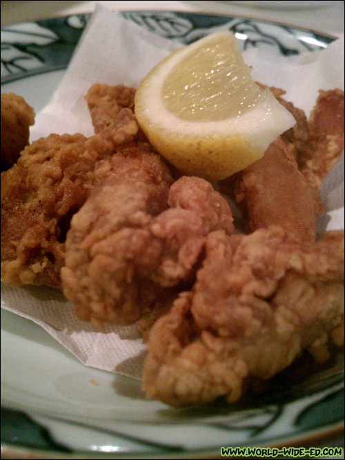 Chicken Kara Age (fried chicken)