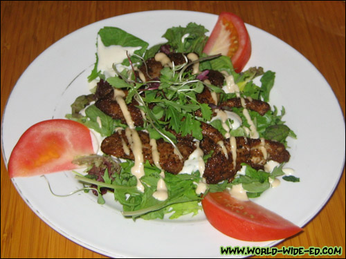 Cajun Ahi Salad