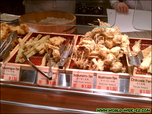 Miscellaneous tempura/