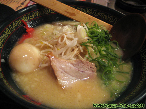 Chashu ramen from Odaiba's Yotteko-Ya in Tokyo