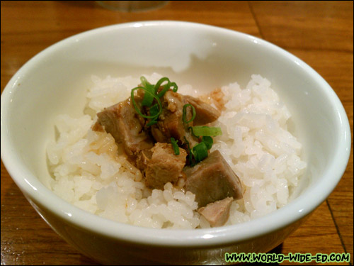 Small Charsiu (Roast Pork) Rice - $2.50
