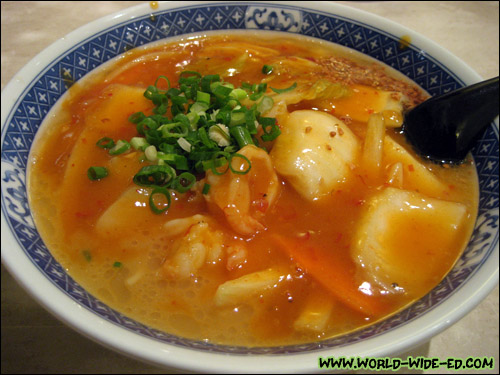 Hot & Spicy Seafood Ramen - $9.75