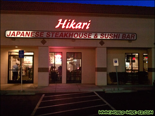 Outside Hikari Japanese Steakhouse & Sushi Bar