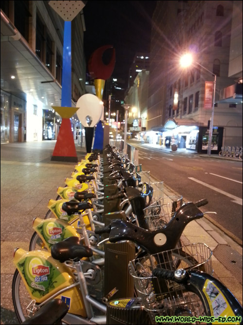 Brisbane's cool CityCycle bike hire program