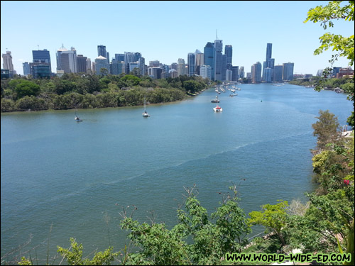 A nice look at the Brisbane River