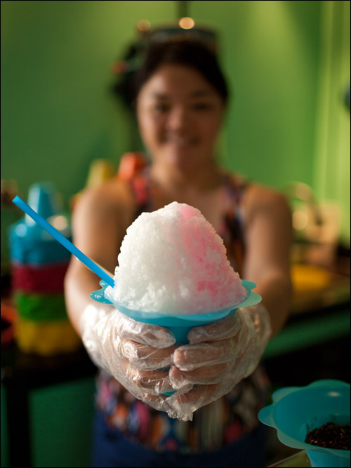 Shave Ice from Kaka`ako Kool [Photo Credit: Marc Orbito of Hungry Eye Photography]