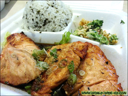 Grilled Teriyaki Salmon - $9
