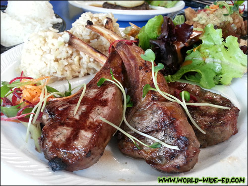 Rack of Lamb (3 pc - $14.95)